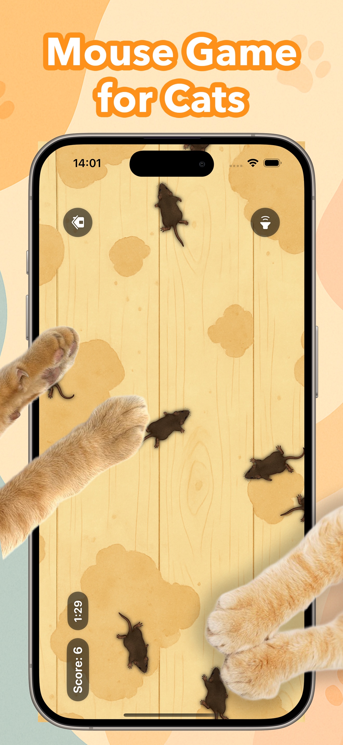 Games for Cats iPhone 4